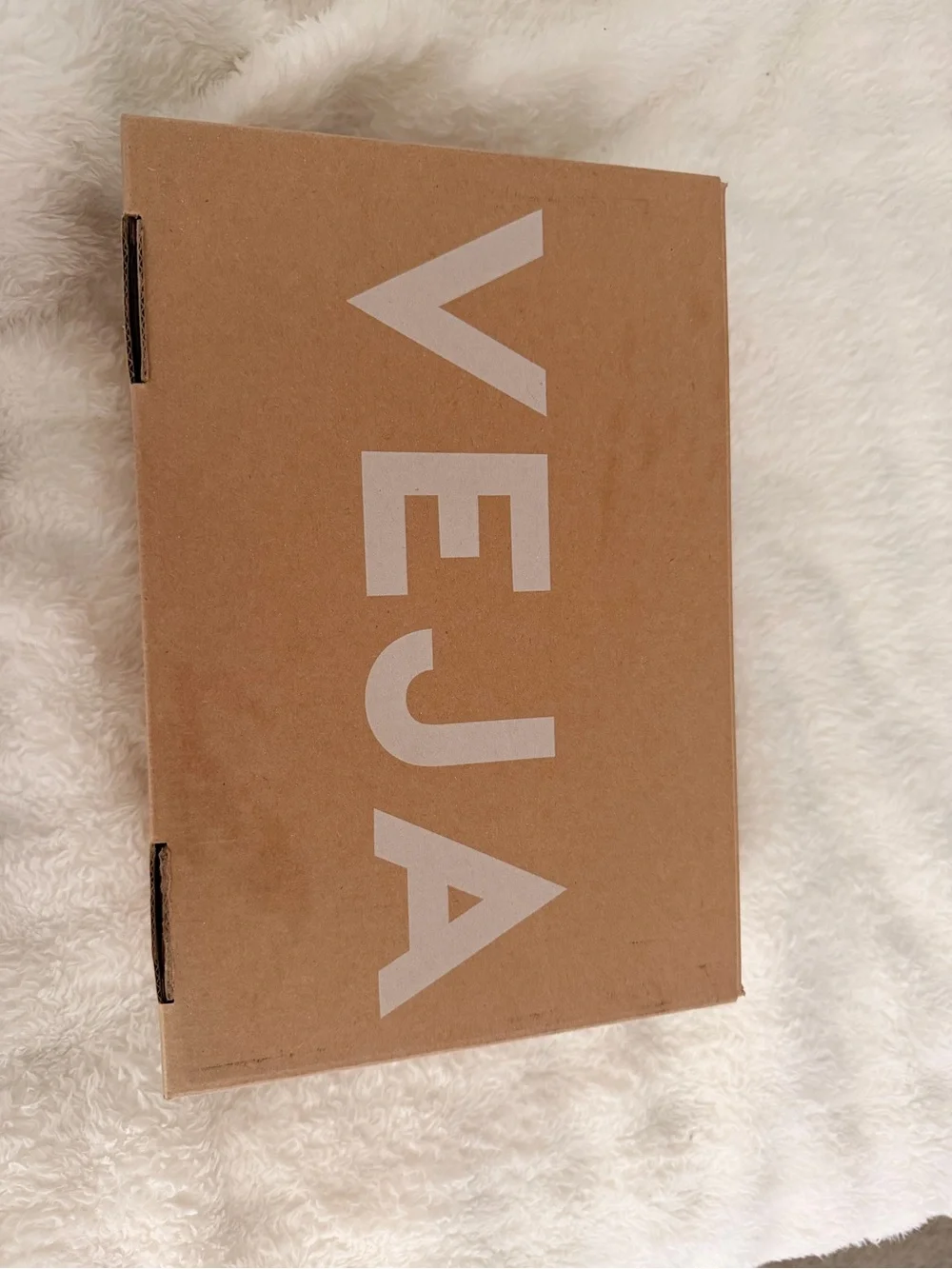 Veja Women’s V-12 Sneakers in White with Pink Suede V